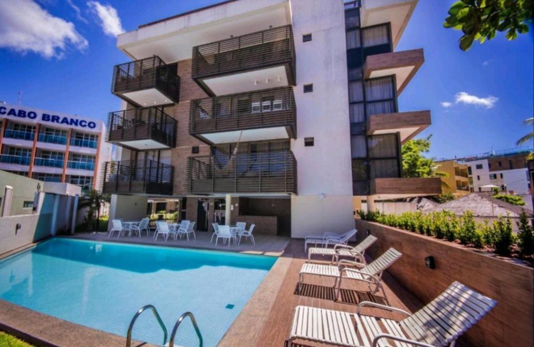 Maravilhoso Apartamento Na Beira Mar De Cabo Branco João Pessoa Esterno foto